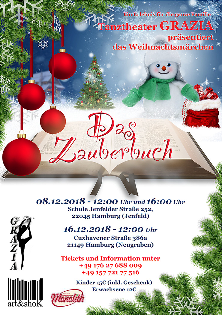 Tanztheater Grazia Hamburg - Weihnachtsmärchen 2018